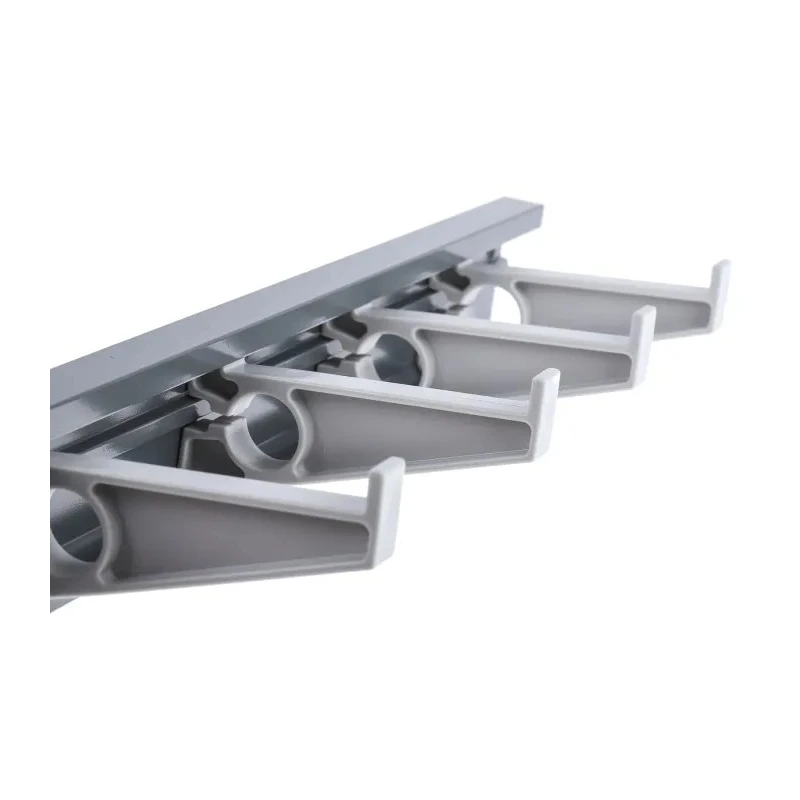 RS PRO Modular Lead Storage Rack Grey 15 Slots 16.9 mm Cable Diameter 350mm Length 46mm Height 668-4597
