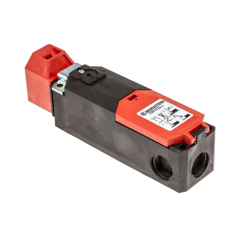 Bernstein AG SLK Series Solenoid Interlock Switch Power to Unlock 24V AC/DC 2.5A IP67 6018119045