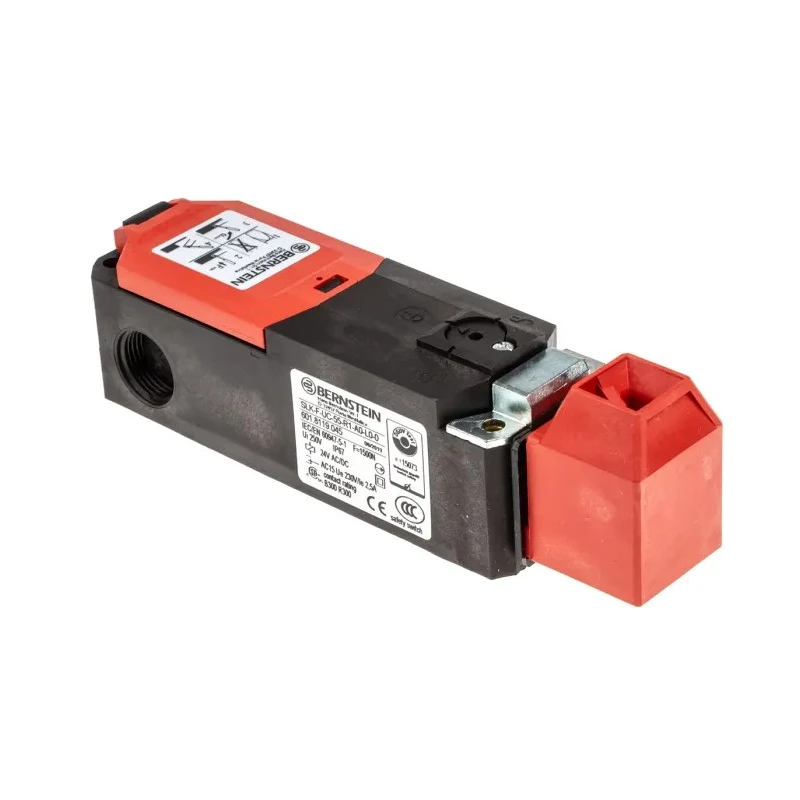 Bernstein AG SLK Series Solenoid Interlock Switch Power to Unlock 24V AC/DC 2.5A IP67 6018119045