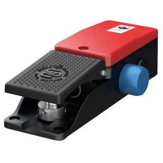 Bernstein AG Latching Foot Switch DPDT Aluminium Housing 5A Contact Current, 240V ac Contact Voltage 6061500567