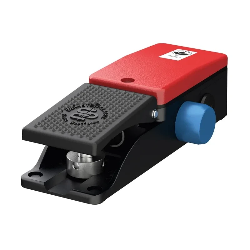 Bernstein AG Latching Foot Switch DPDT Aluminium Housing 5A Contact Current, 240V ac Contact Voltage 6061500567