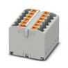 Phoenix Contact Grey Distribution Block 12-Way 24A 500V PTFIX Series 3273416