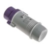 Scame IEC309 IP44 Purple Cable Mount 3P Straight Industrial Power Connector 16A 20-25V 230.1604