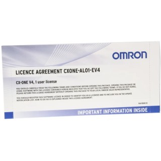 Omron CX-ONE Series Software Licence for Use with CX-ONE V4 CXONE-AL01-EV4