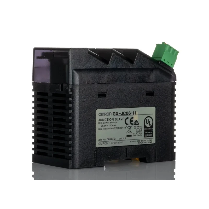Omron EtherCAT Junction Slave Series DIN Rail Network Hub 6 RJ45 Ports 24 V dc GXJC06H