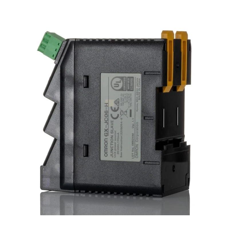 Omron EtherCAT Junction Slave Series DIN Rail Network Hub 6 RJ45 Ports 24 V dc GXJC06H