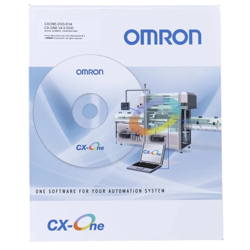 Omron CX-One Series PLC Programming Software for Use with CX-ONE V4 CXONE-DVD-EV4