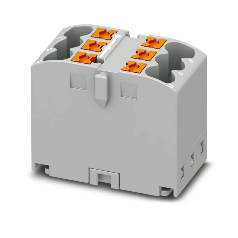 Phoenix Contact PTFIX Series Distribution Block 6-Way 24A 500V Grey 3273395