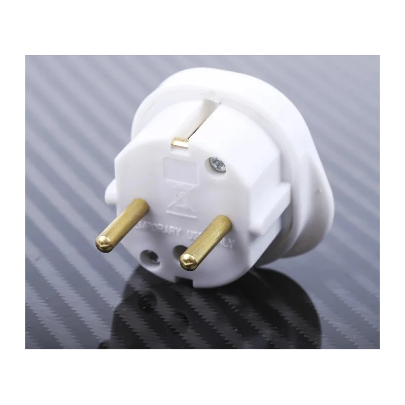 RS PRO Travel Adapter UK to Europe 7.5A 250V Type G British 3-Pin to European Socket 668-3698