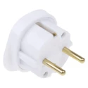 RS PRO Travel Adapter UK to Europe 7.5A 250V Type G British 3-Pin to European Socket 668-3698