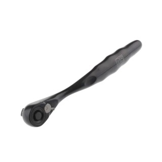 RS PRO 3/8 in Ratchet with Ratchet Handle, 53.9mm Overall Length, Chrome Vanadium Steel, Black Chrome Plated Finish 668-5786