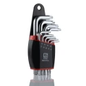 RS PRO 9-Piece L Shape Long Arm Torx Key Set Chrome Vanadium Steel 668-5770
