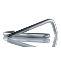 RS PRO 9-Piece L Shape Long Arm Torx Key Set Chrome Vanadium Steel 668-5770