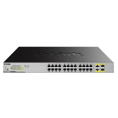 D-Link 26 Port Gigabit Max Power over Ethernet Unmanaged Network Switch DGS-1026MP