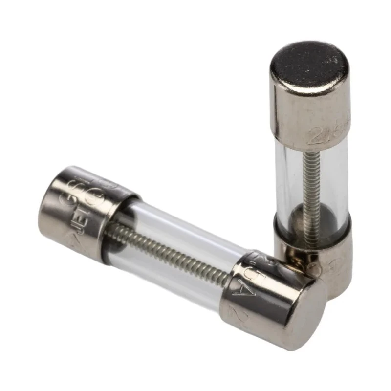 RS PRO 2.5A T Glass Cartridge Fuse, 5 x 20 mm, 250V AC, Time Delay Model 668-6004