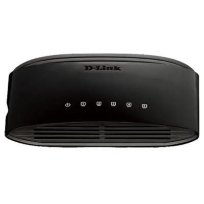 D-Link 5-Port Fast Ethernet Unmanaged Desktop Switch 5 RJ-45 Ports 100Mbps DES-1005D/B