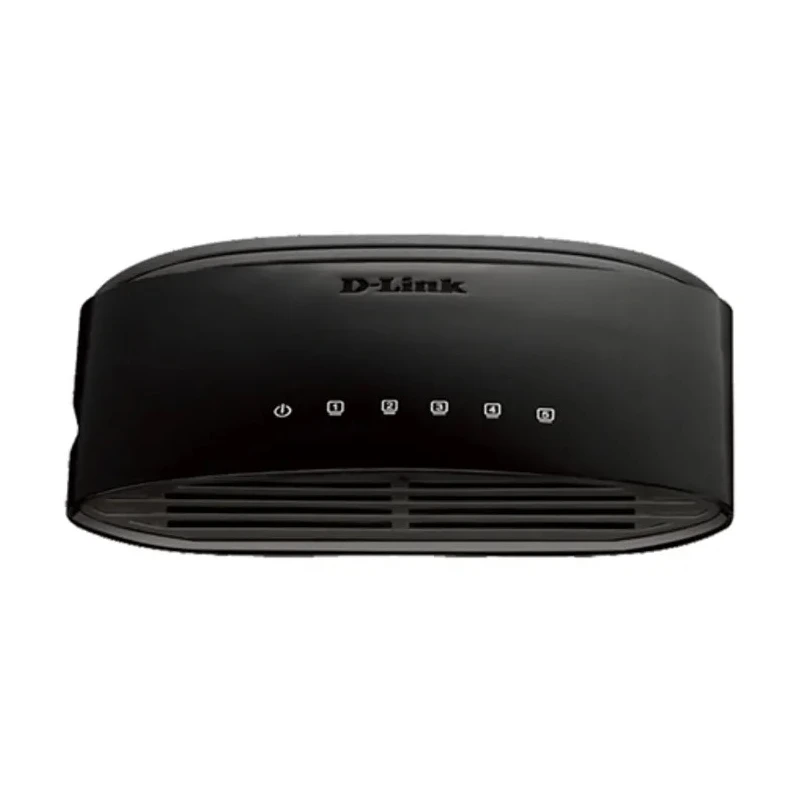 D-Link 5-Port Fast Ethernet Unmanaged Desktop Switch 5 RJ-45 Ports 100Mbps DES-1005D/B