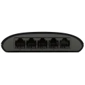 D-Link 5-Port Fast Ethernet Unmanaged Desktop Switch 5 RJ-45 Ports 100Mbps DES-1005D/B