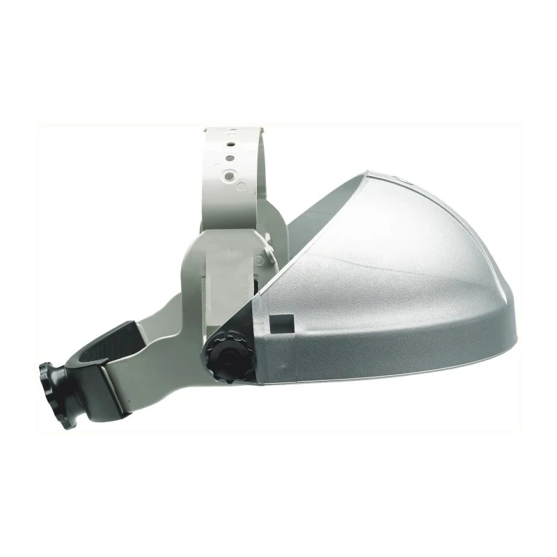 3M Clear Polycarbonate Face Shield with Head Guard Impact Resistant 82501-00000CP