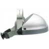 3M Clear Polycarbonate Face Shield with Head Guard Impact Resistant 82501-00000CP