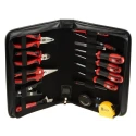 RS PRO 15 Piece Maintenance Tool Kit with Pouch Kit Contents: Cutters, Screwdriver, Wire Stripper, Tape Measure 136-3405