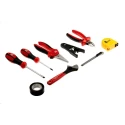 RS PRO 15 Piece Maintenance Tool Kit with Pouch Kit Contents: Cutters, Screwdriver, Wire Stripper, Tape Measure 136-3405