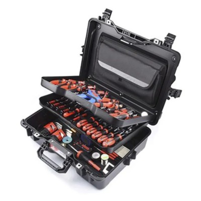 RS PRO 86 Piece Engineer Tool Kit with Case Comprehensive Hand Tool Set for Maintenance and Repair 136-3404