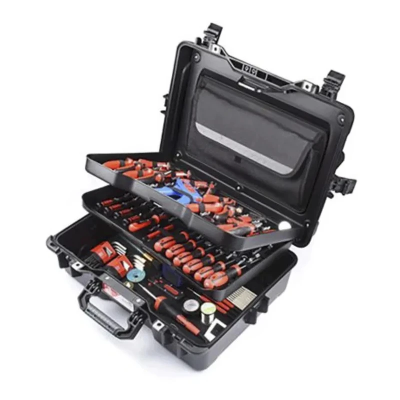 RS PRO 86 Piece Engineer Tool Kit with Case Comprehensive Hand Tool Set for Maintenance and Repair 136-3404