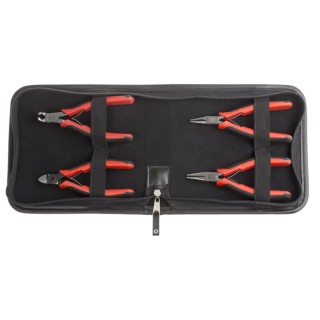 RS PRO 4-Piece Precision Plier Set Ergonomic Bi-Material Handles Turkey 136-3408