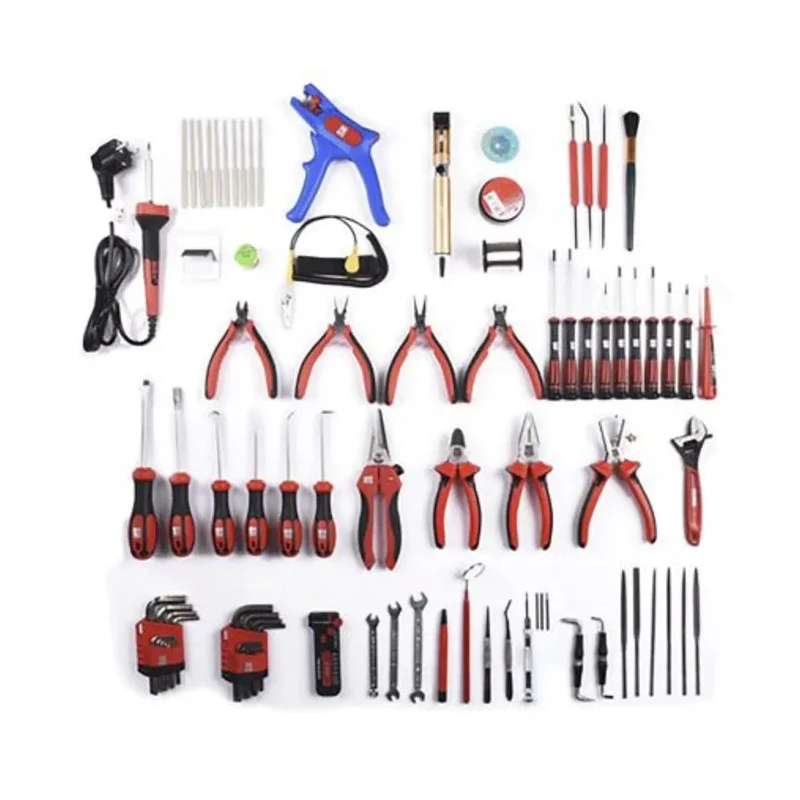 RS PRO 86 Piece Engineer Tool Kit with Case Comprehensive Hand Tool Set for Maintenance and Repair 136-3404