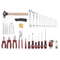 RS PRO 42 Piece Mechanical Tool Kit with Cantilever Case 136-3415