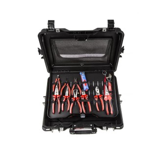 RS PRO 82 Piece Engineer Tool Kit with Heavy Duty Waterproof Case 136-3410