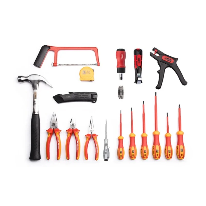 RS PRO 23 Piece Electrician Tool Kit with Box VDE 1000V Approved 136-3416