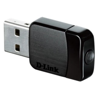 D-Link AC600 Dual-Band USB 2.0 WiFi Adapter 433Mbps Wireless Data Rate 