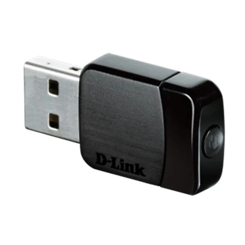 D-Link AC600 Dual-Band USB 2.0 WiFi Adapter 433Mbps Wireless Data Rate 