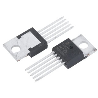 Microchip Driver Output Temperature Sensor, Analogue Interface, Through Hole Mount, ±5°C Accuracy, 5-Pin TO-220 TC622VAT
