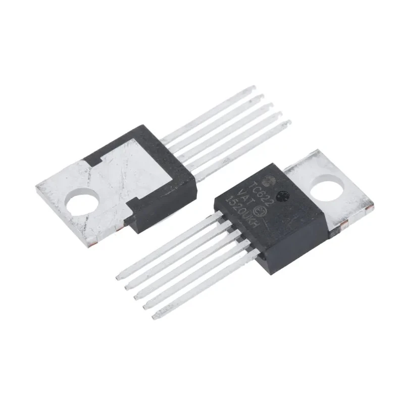 Microchip Driver Output Temperature Sensor, Analogue Interface, Through Hole Mount, ±5°C Accuracy, 5-Pin TO-220 TC622VAT