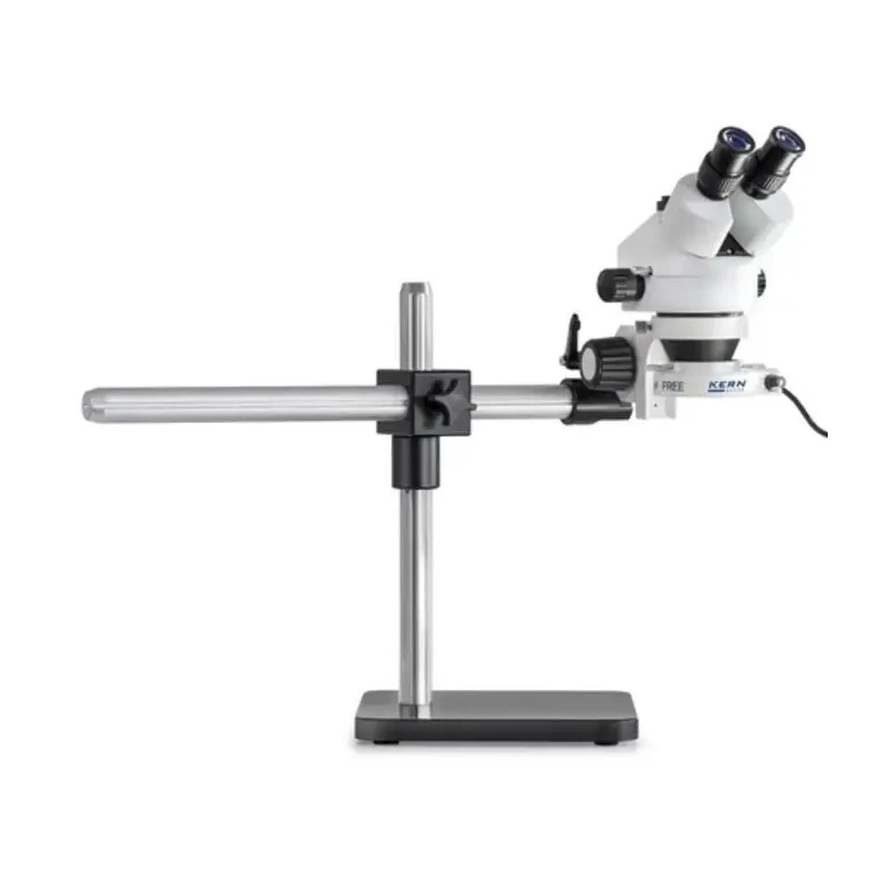 Kern Stereo Microscope, 0.7 to 4.5X Magnification, LED Illuminated, Optical, EU Plug OZL 961