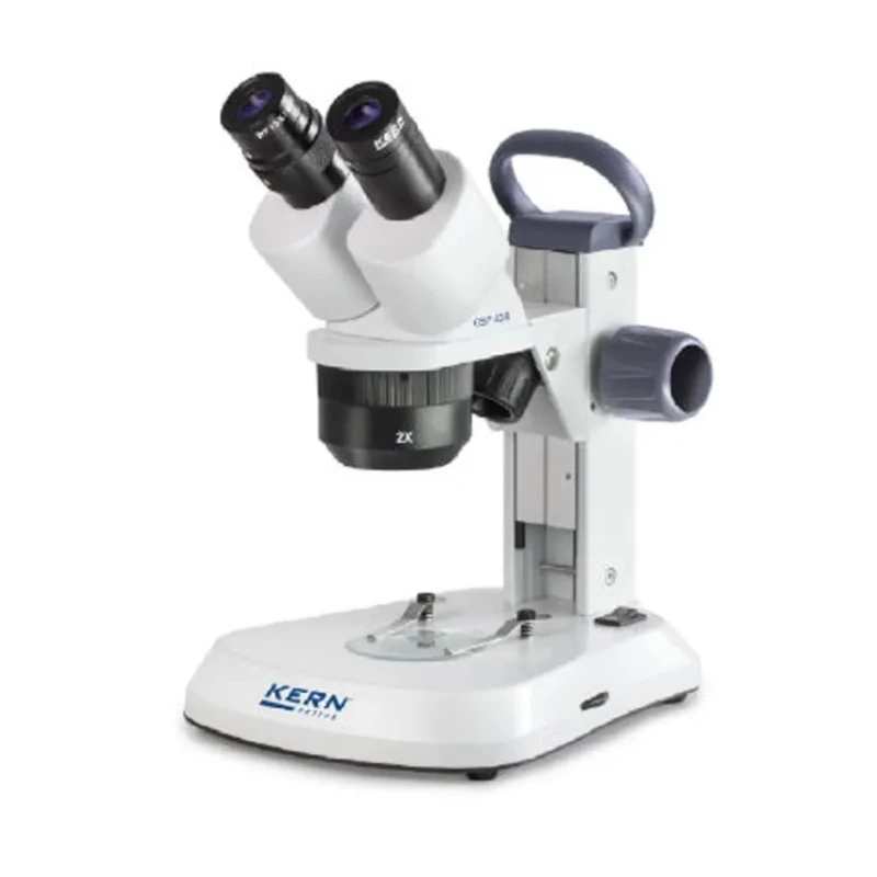 Kern Stereo Zoom Microscope LED Illuminated Battery Operated 1x, 2x, 4x Magnification OSF 439