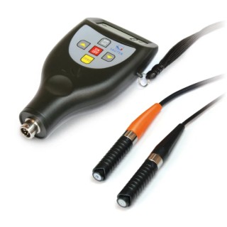 Sauter Digital Coating Thickness Gauge TE 1250-0.1FN ±3% Accuracy 1 μm Resolution LCD Display