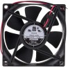 RS PRO Axial Fan, 12V DC, 68 m³/h Air Flow, 2.9W, 250mA, 3100 RPM, Sleeve Bearing, 80x80x25 mm 668-8839