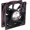 RS PRO Axial Fan, 12V DC, 68 m³/h Air Flow, 2.9W, 250mA, 3100 RPM, Sleeve Bearing, 80x80x25 mm 668-8839