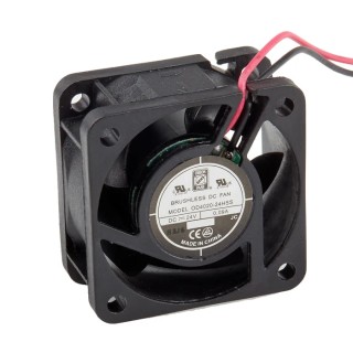RS PRO Axial Fan 24V DC 15.3 m³/h Air Flow 1.7 W Power 90 mA Max Current 40mm x 40mm x 20mm 668-8814