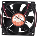 RS PRO 24V DC Sealed Sleeve Technology Axial Fan, 68 m³/h Air Flow, 2.4 W Power, 3100 RPM Speed, 80 mm x 80 mm x 25 668-8833