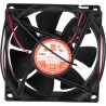 RS PRO 24V DC Sealed Sleeve Technology Axial Fan, 68 m³/h Air Flow, 2.4 W Power, 3100 RPM Speed, 80 mm x 80 mm x 25 668-8833