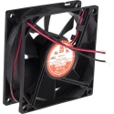 RS PRO 24V DC Sealed Sleeve Technology Axial Fan, 68 m³/h Air Flow, 2.4 W Power, 3100 RPM Speed, 80 mm x 80 mm x 25 668-8833