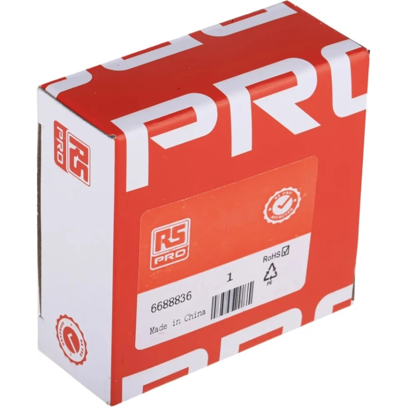 RS PRO Axial Fan 24V DC 3.6W 120mA 60 mm x 60 mm x 25 mm Sleeve Bearing 4500 RPM RS PRO 668-8836