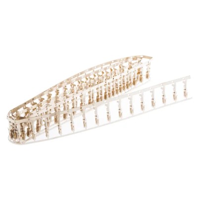 TE Connectivity AMPMODU MOD I Series Female Crimp Terminal 5A Current, 22-18 AWG Wire Size, 21.8mm Length 280621-2