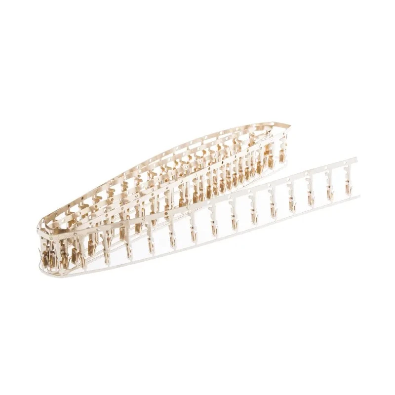 TE Connectivity AMPMODU MOD I Series Female Crimp Terminal 5A Current, 22-18 AWG Wire Size, 21.8mm Length 280621-2