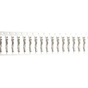 TE Connectivity AMPMODU MOD II Series Female Crimp Terminal, 26 AWG Min Crimp, 22 AWG Max 280708-2